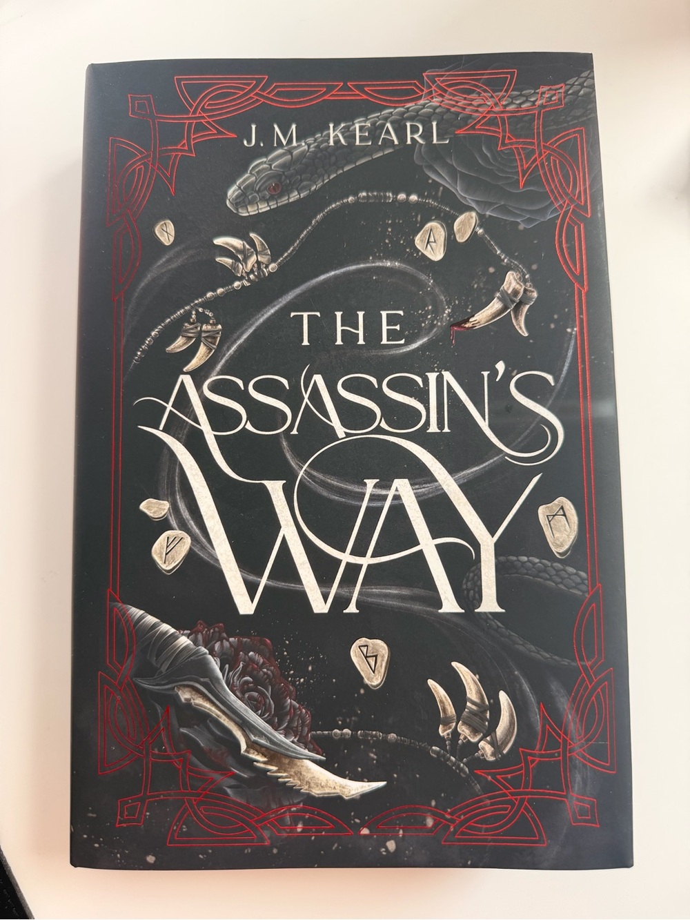 The Assassin's Way by J.M. Kearl - Fairy Loot special edition Hardcover